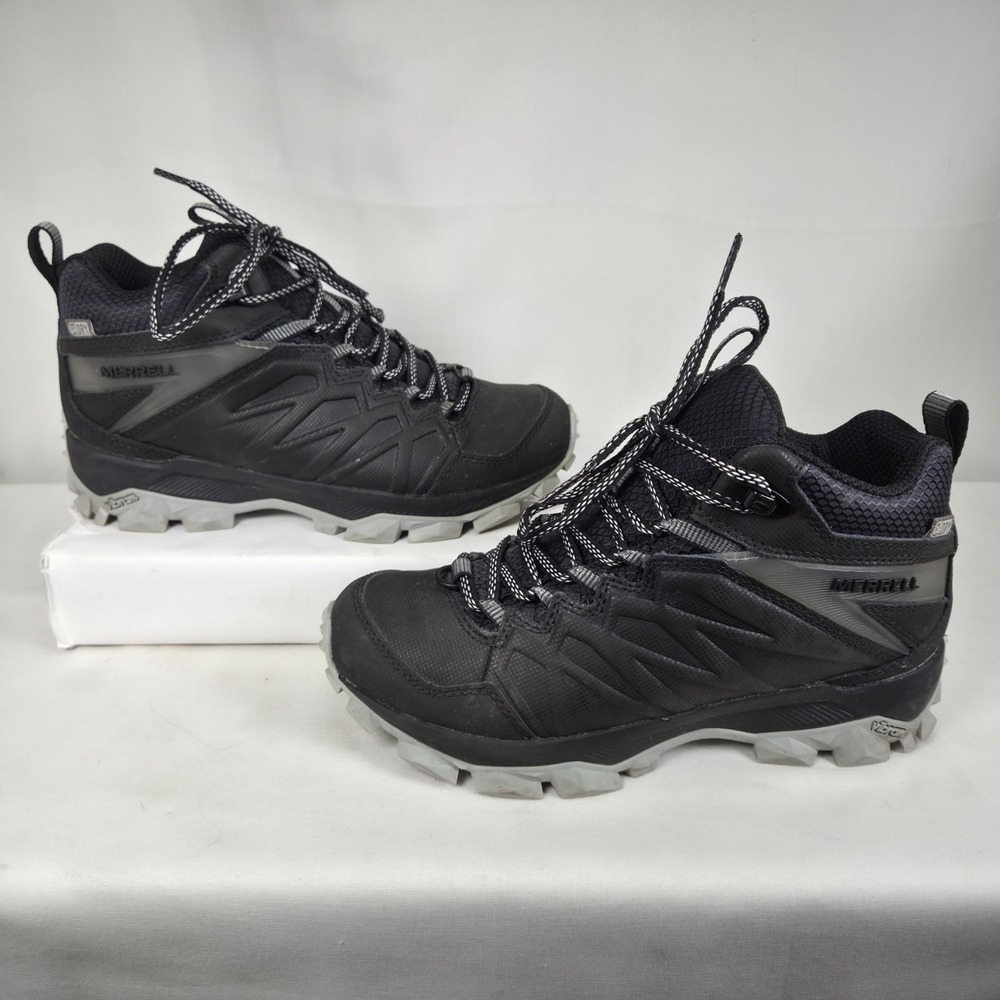Merrell Thermo Freeze Mid Waterproof Womens Black Winter Hiking Boot 6M J41440